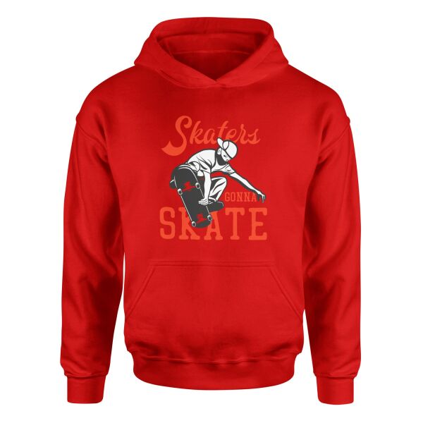 Skaters Gonna Skate II Hoodie S - Kırmızı