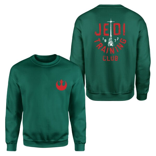 Jedi Training Club Sweatshirt M - Nefti Yeşili
