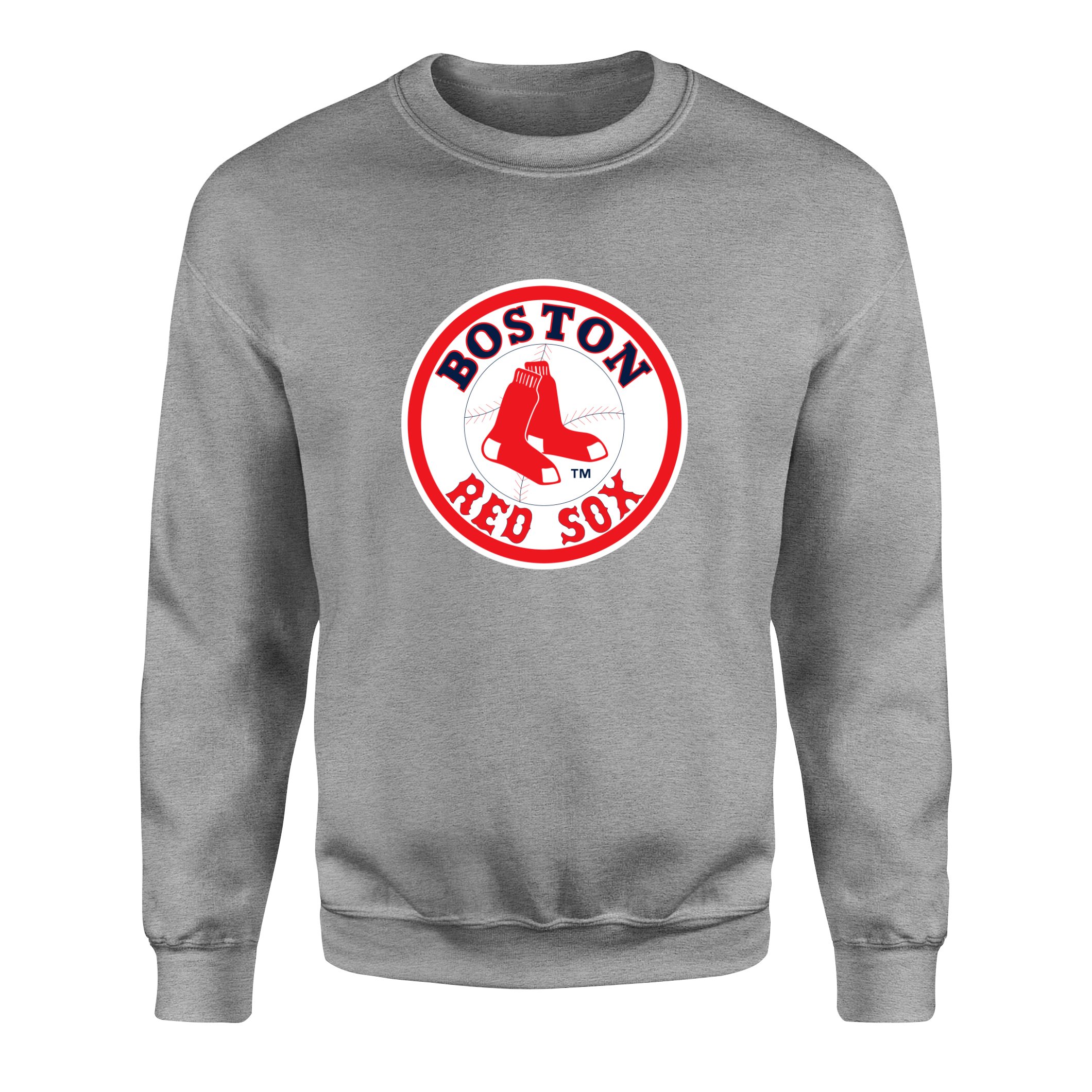 Boston RED SOX Baseball Sweatshirt M - Gri