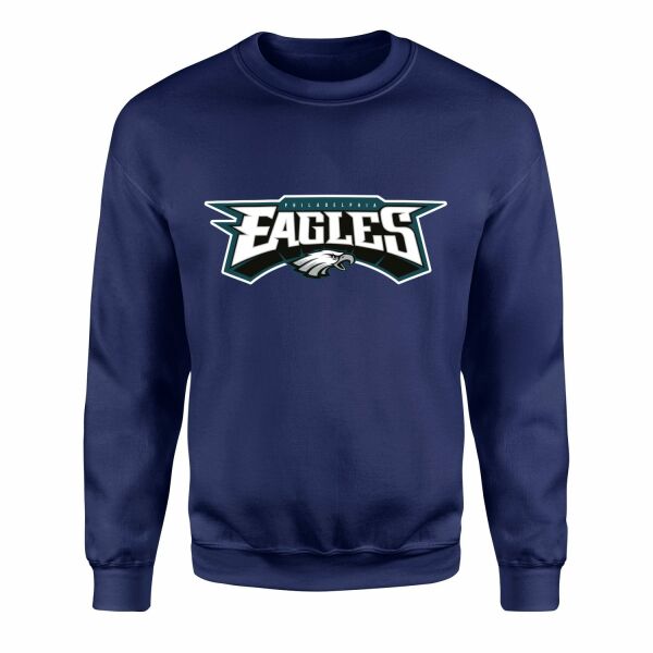 Philadelphia Eagles WL Sweatshirt M - İndigo Mavisi
