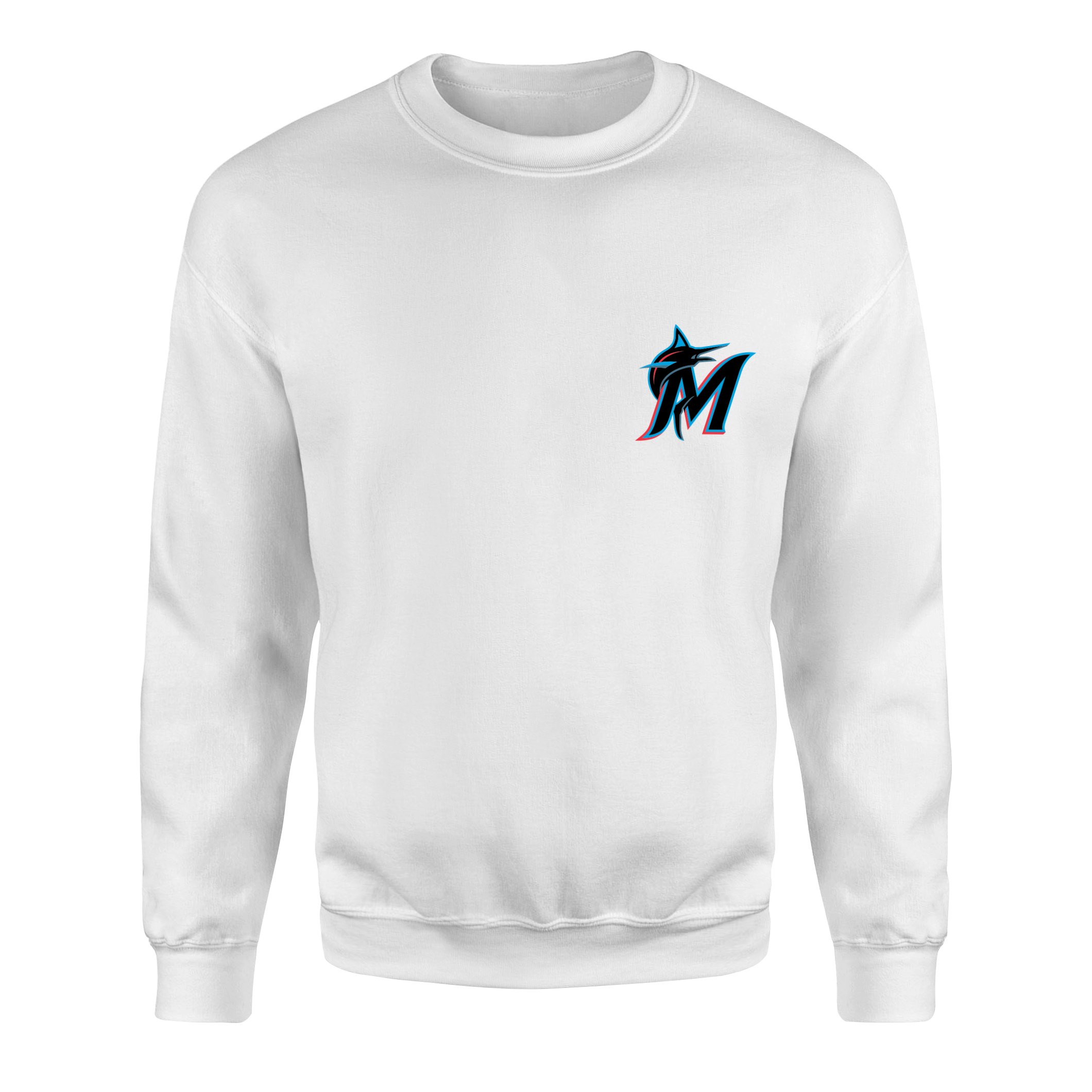 Miami Marlins Sweatshirt XXL - Beyaz