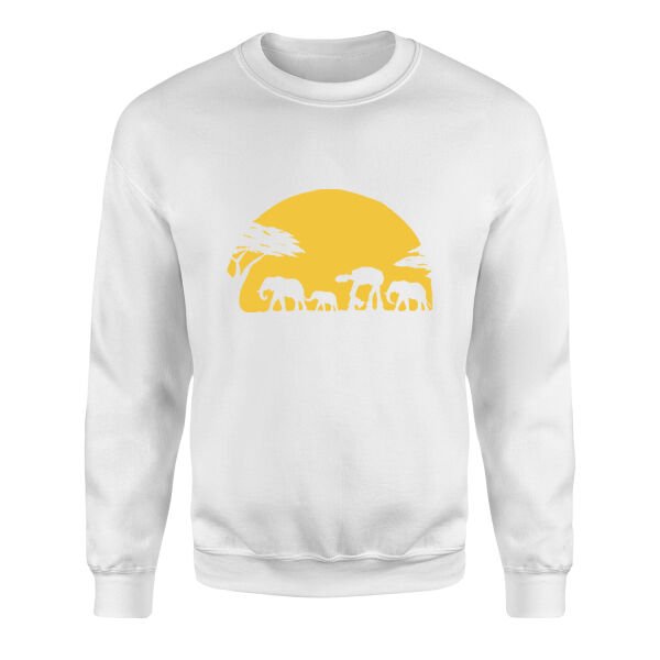 AT In the Jungle Sweatshirt S - Beyaz