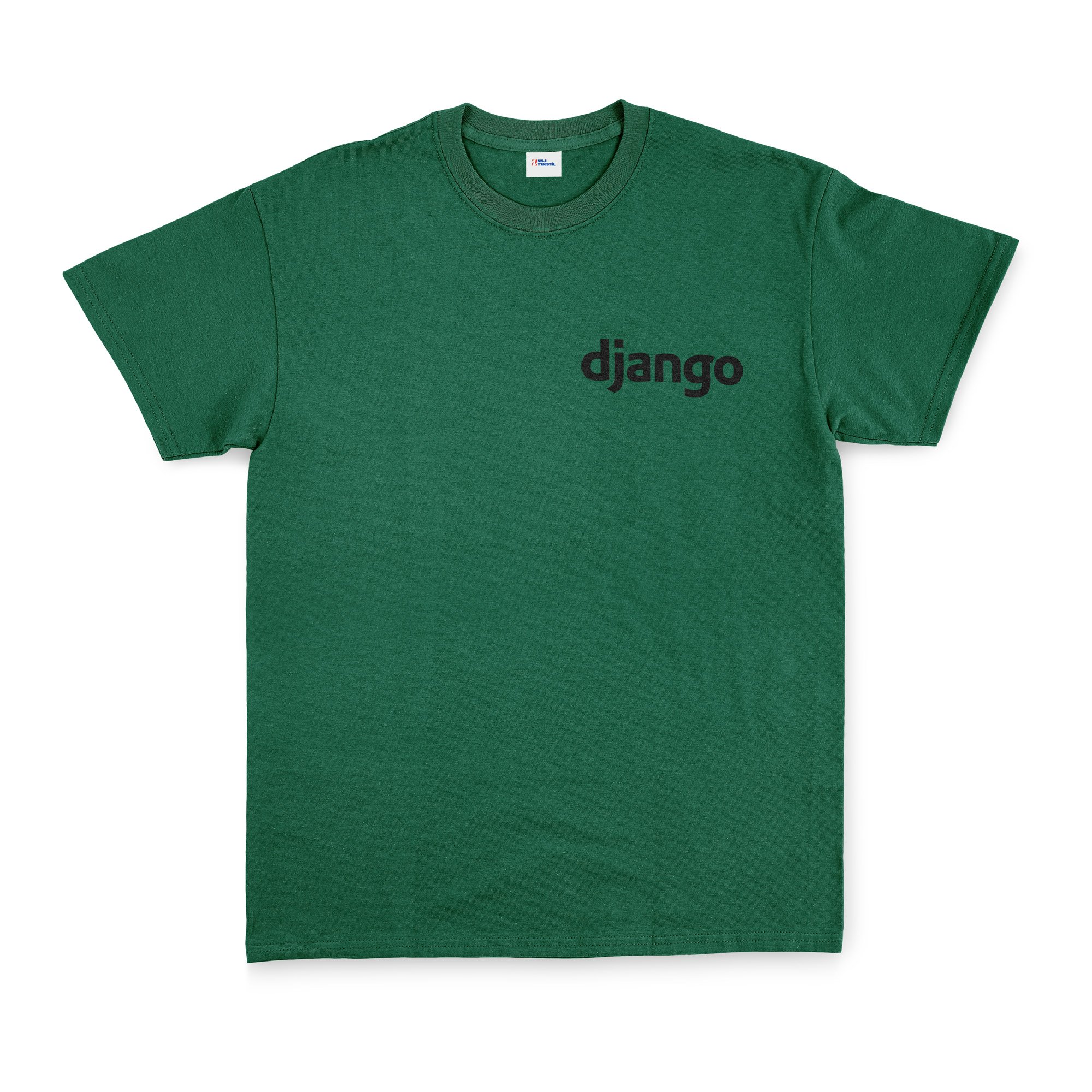 django Tişört L - Nefti Yeşili
