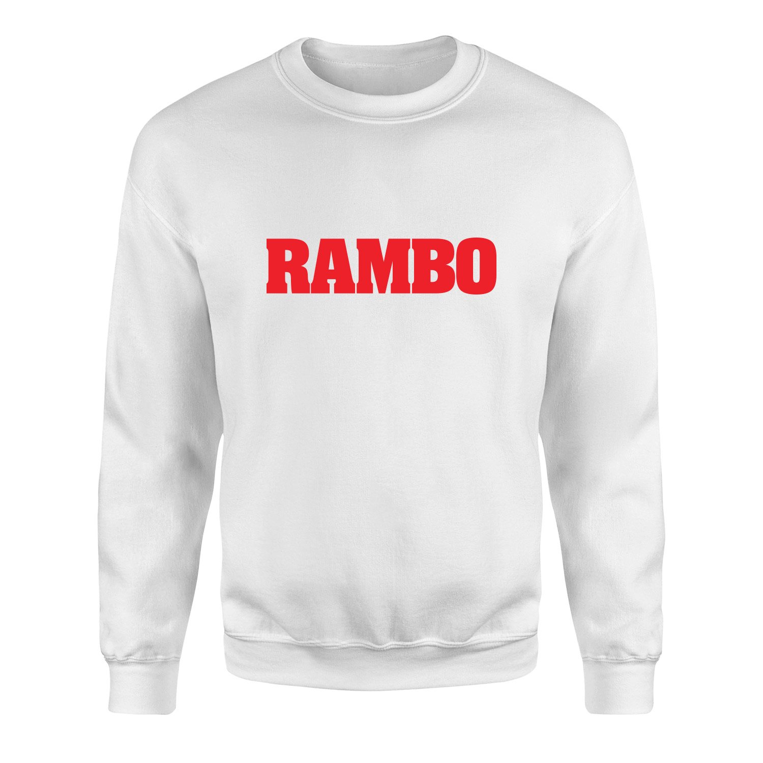 RAMBO Sweatshirt M - Beyaz