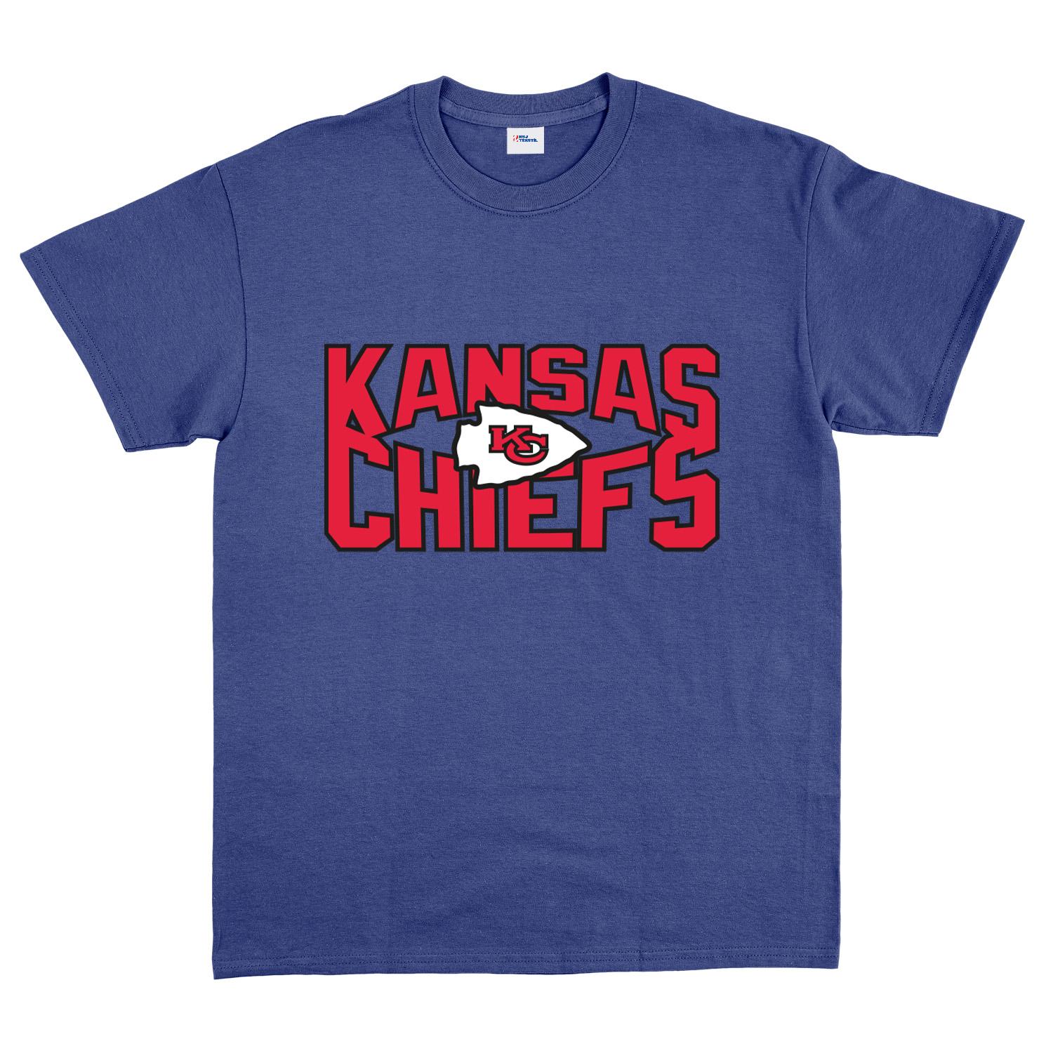 Kansas City Chiefs SQ Tişört XL - İndigo Mavisi