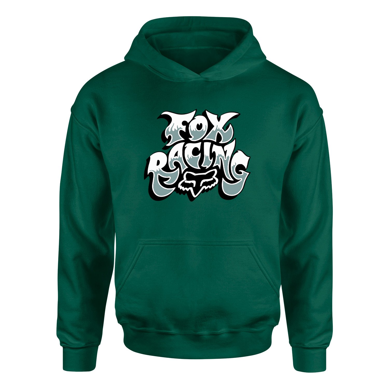 Fox Racing Hoodie M - Nefti Yeşili
