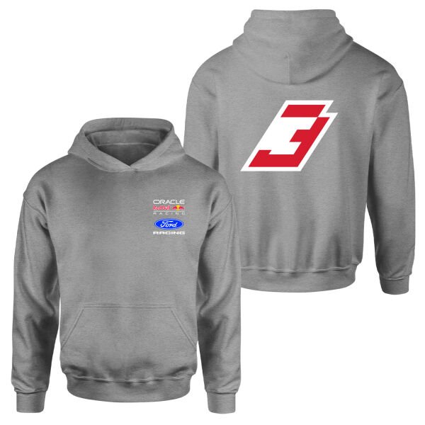 Max Verstappen Red Bull Jersey Hoodie XL - Gri