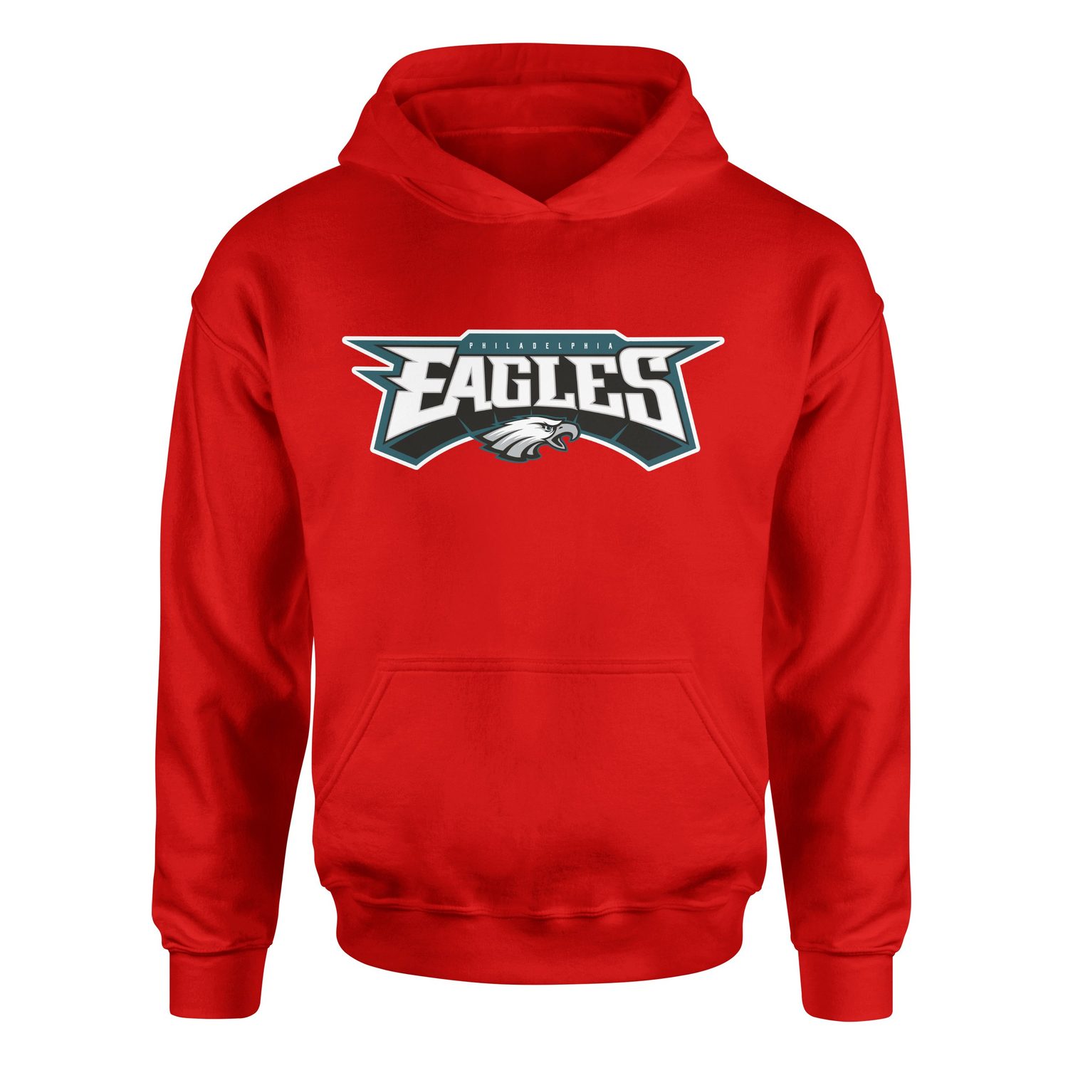 Philadelphia Eagles WL Hoodie L - Kırmızı