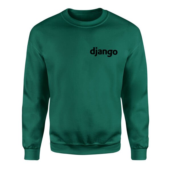 django Sweatshirt L - Nefti Yeşili