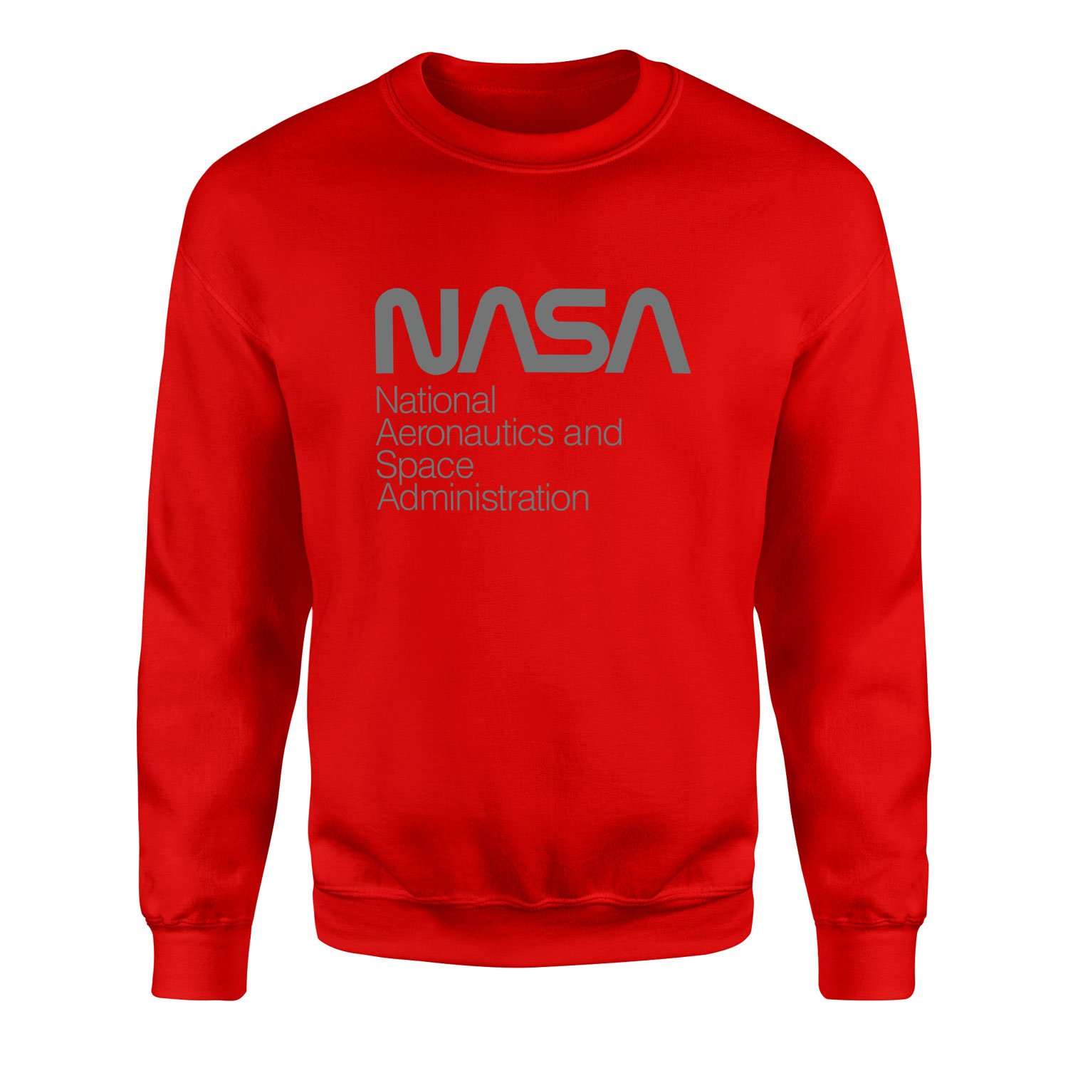 NASA Sweatshirt L - Kırmızı