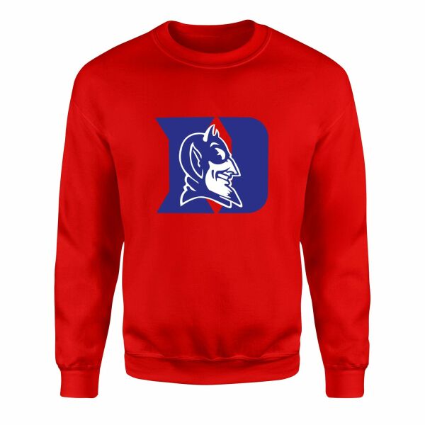 Duke Blue Devils Sweatshirt M - Kırmızı