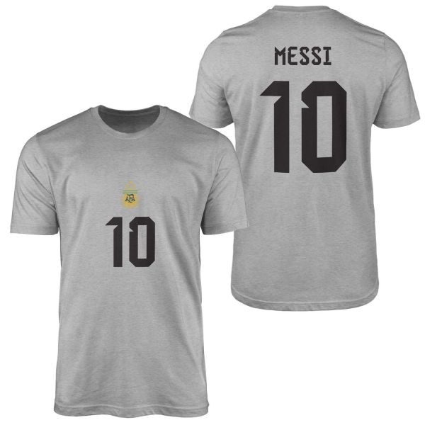 Lionel Messi Forma Tişört XL - Gri
