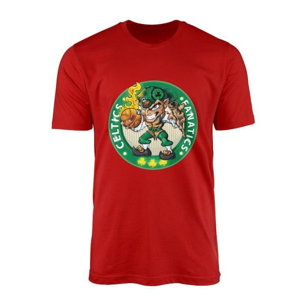 B Celtics Fanatics Tişört S - Kırmızı