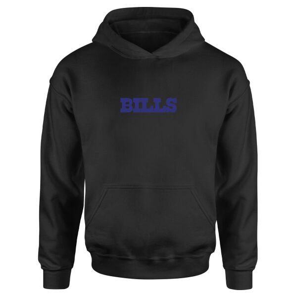 BUF BILLS Iconic Hoodie S - Siyah