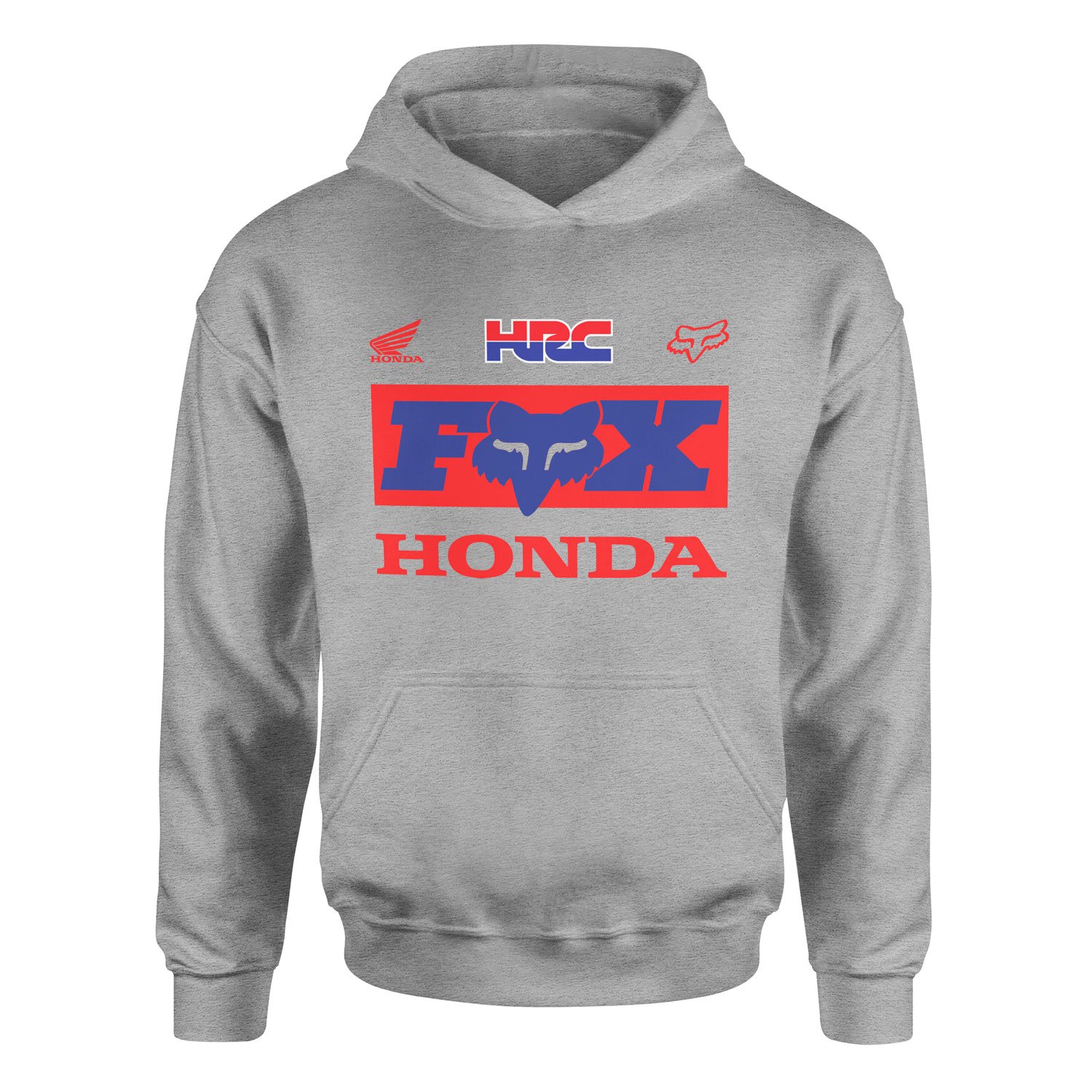 HONDA Racing x Fox Hoodie S - Gri