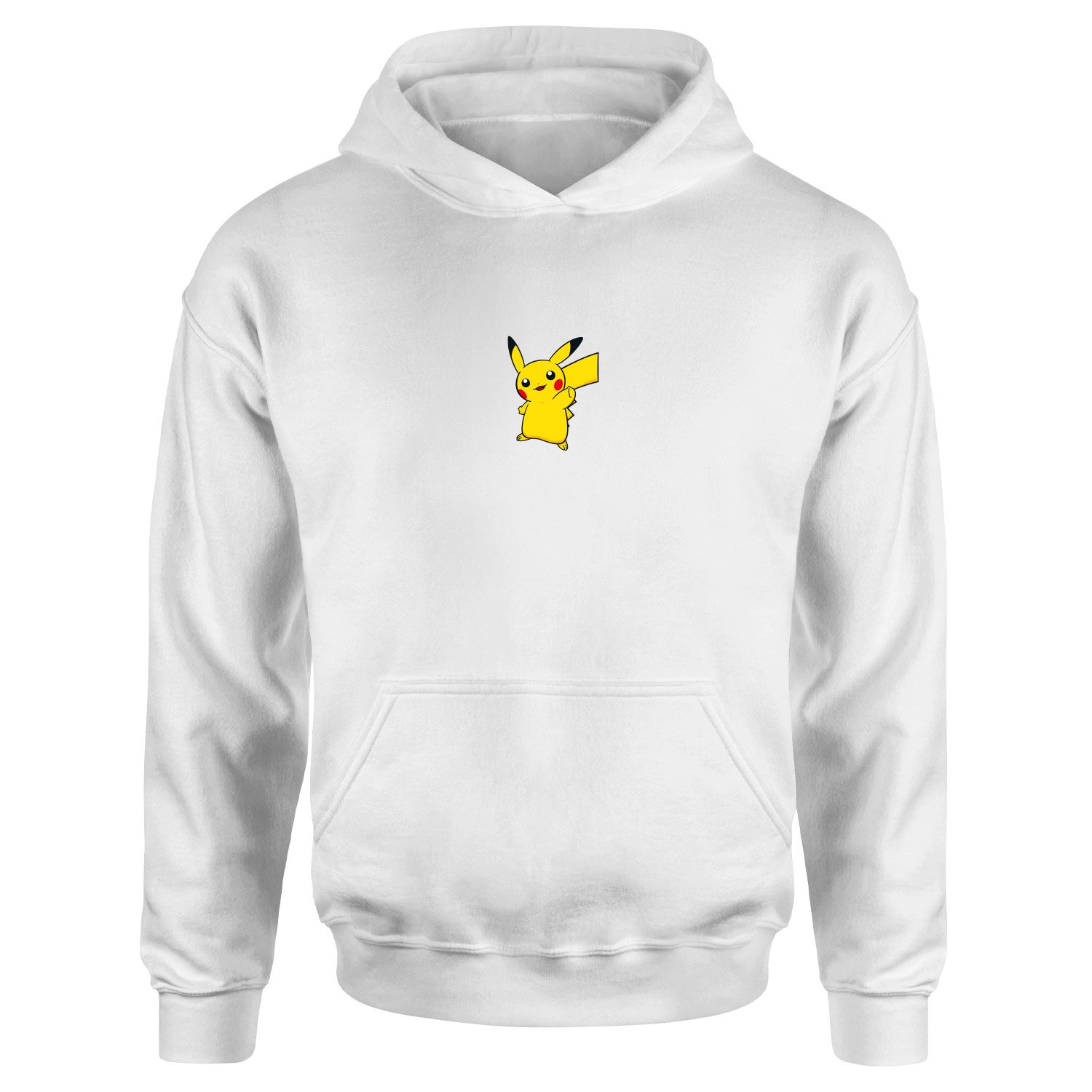 Pikachu Icon | Pokemon Hoodie XXL - Beyaz