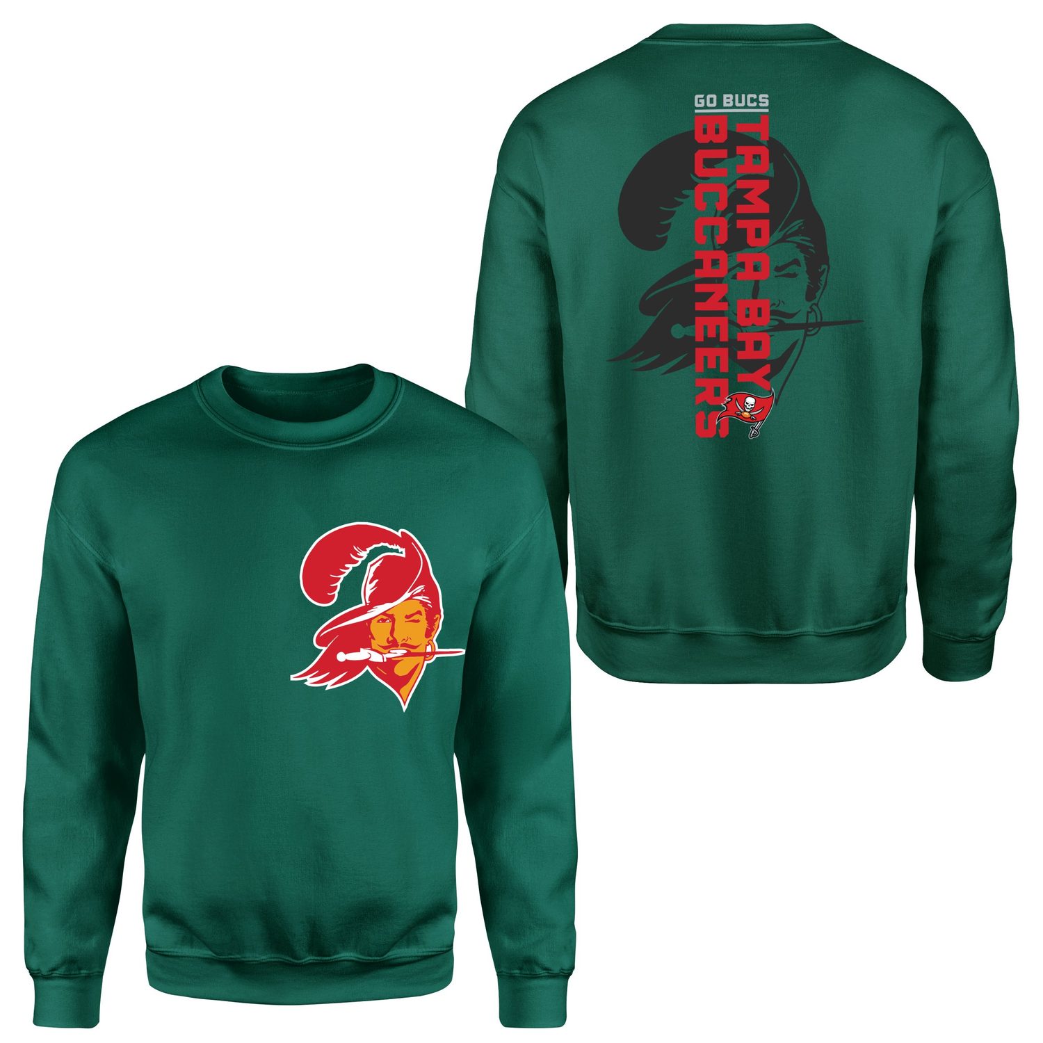 Tampa Bay Buccaneers GO BUCS SE Edition Sweatshirt XXL - Nefti Yeşili