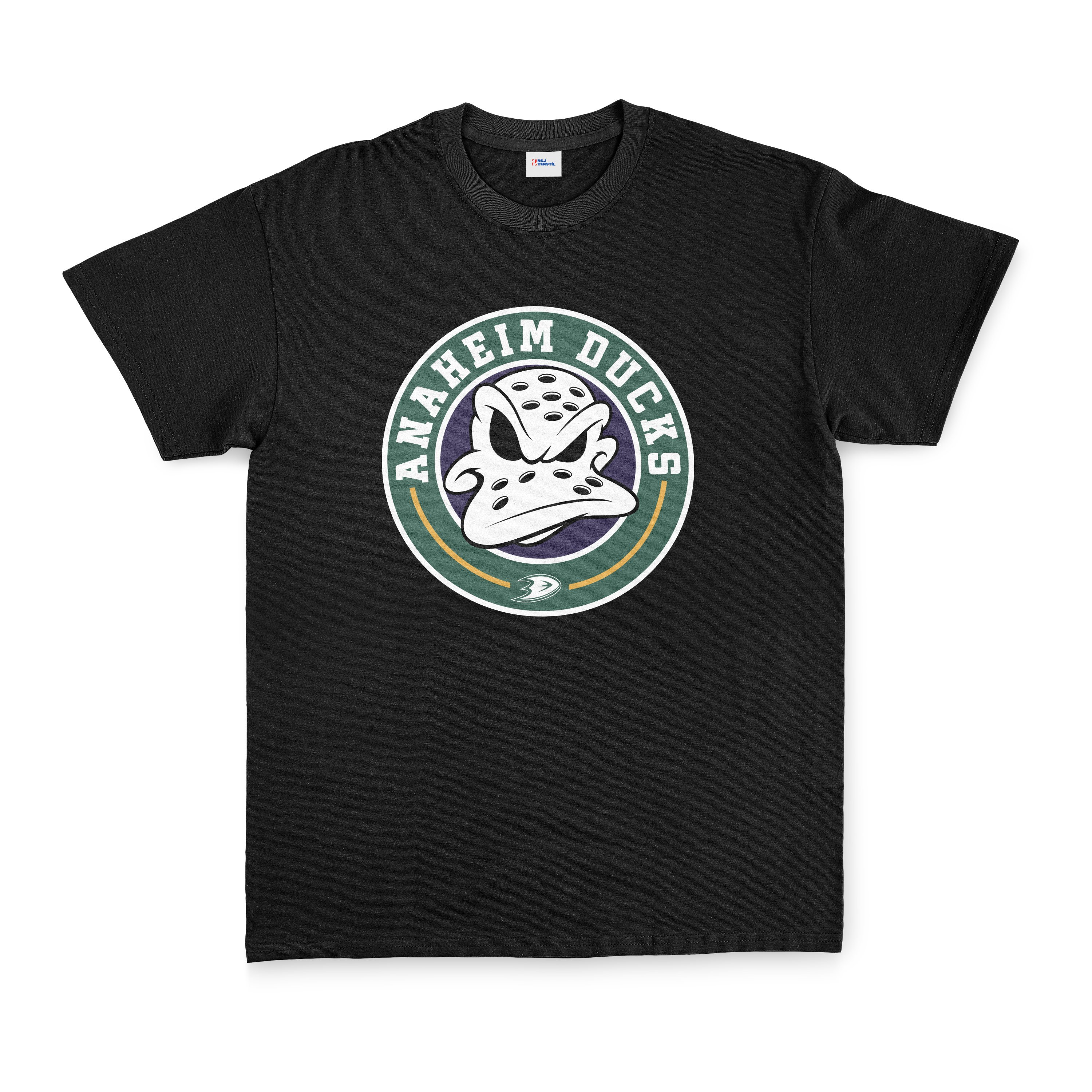 Anaheim Ducks Vintage Tişört M - Siyah