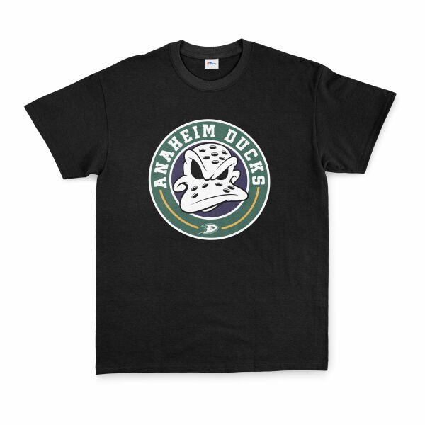 Anaheim Ducks Vintage Tişört M - Siyah