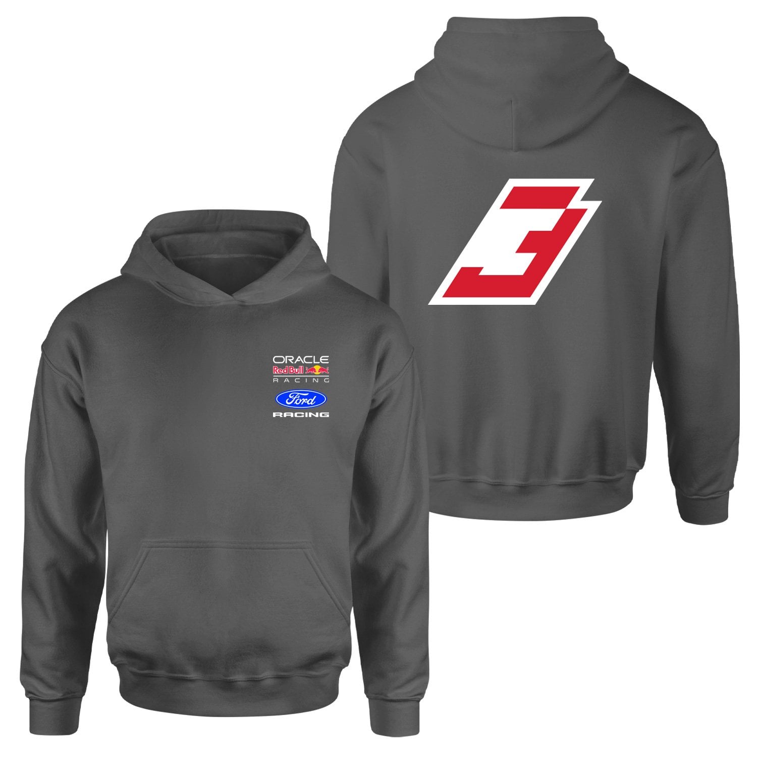 Max Verstappen Red Bull Jersey Hoodie S - Füme