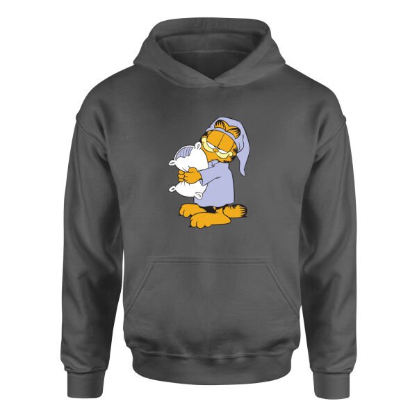 Garfield Hoodie L - Füme