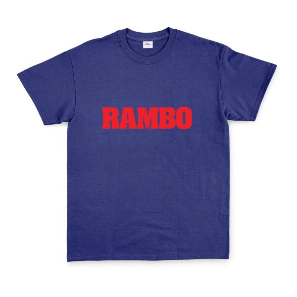 RAMBO Tişört M - İndigo Mavisi