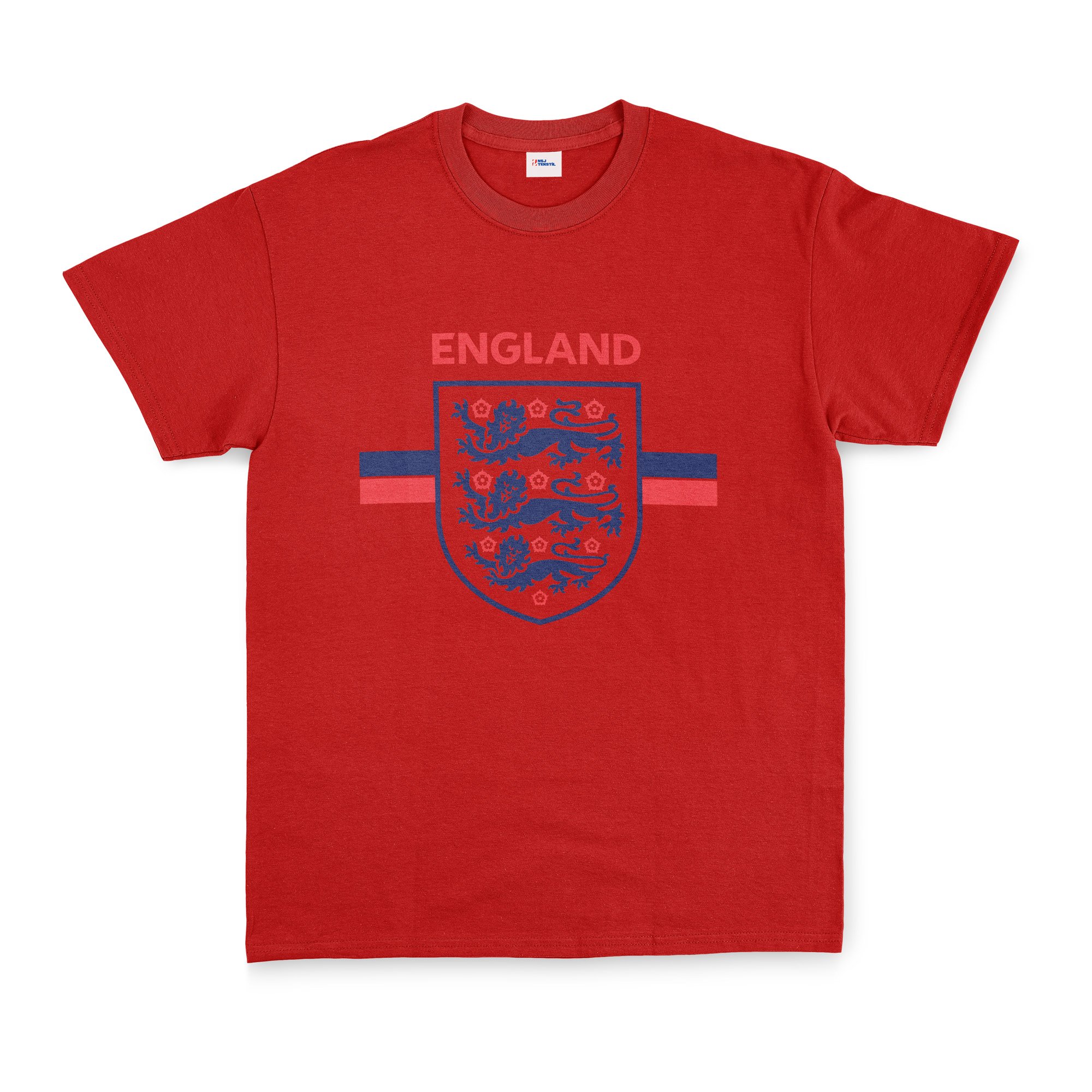 England Shield Tişört M - Kırmızı
