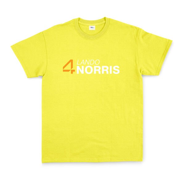 Lando Norris 4 Tişört XL - Sarı