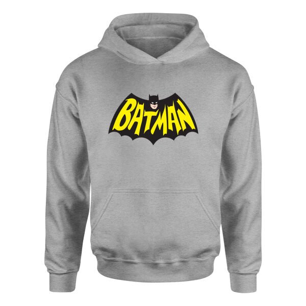 Batman Hoodie XL - Gri