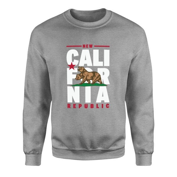 New California Republic Banner Sweatshirt