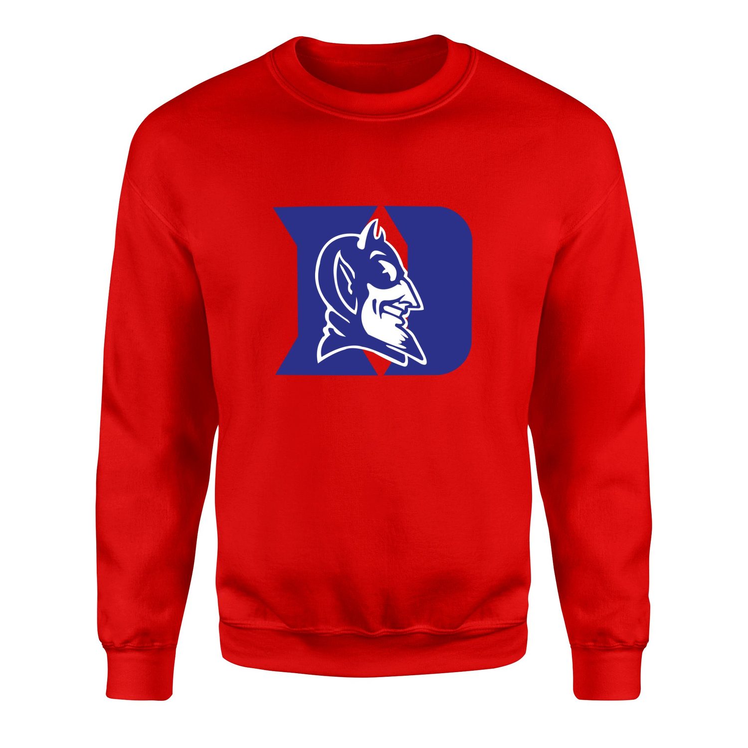 Duke Blue Devils Sweatshirt L - Kırmızı
