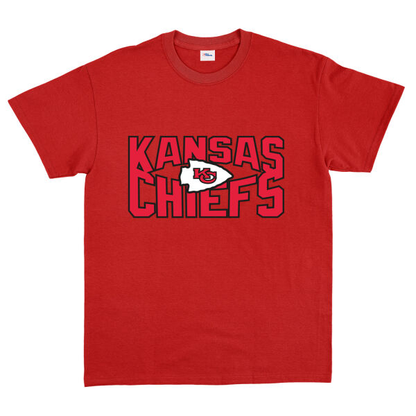 Kansas City Chiefs SQ Tişört S - Kırmızı