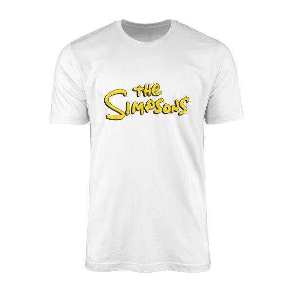 The Simpsons Tişört M - Beyaz