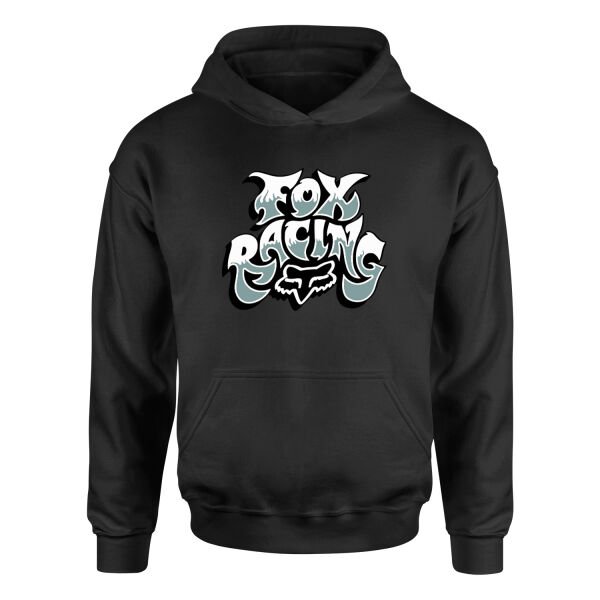 Fox Racing Hoodie S - Siyah