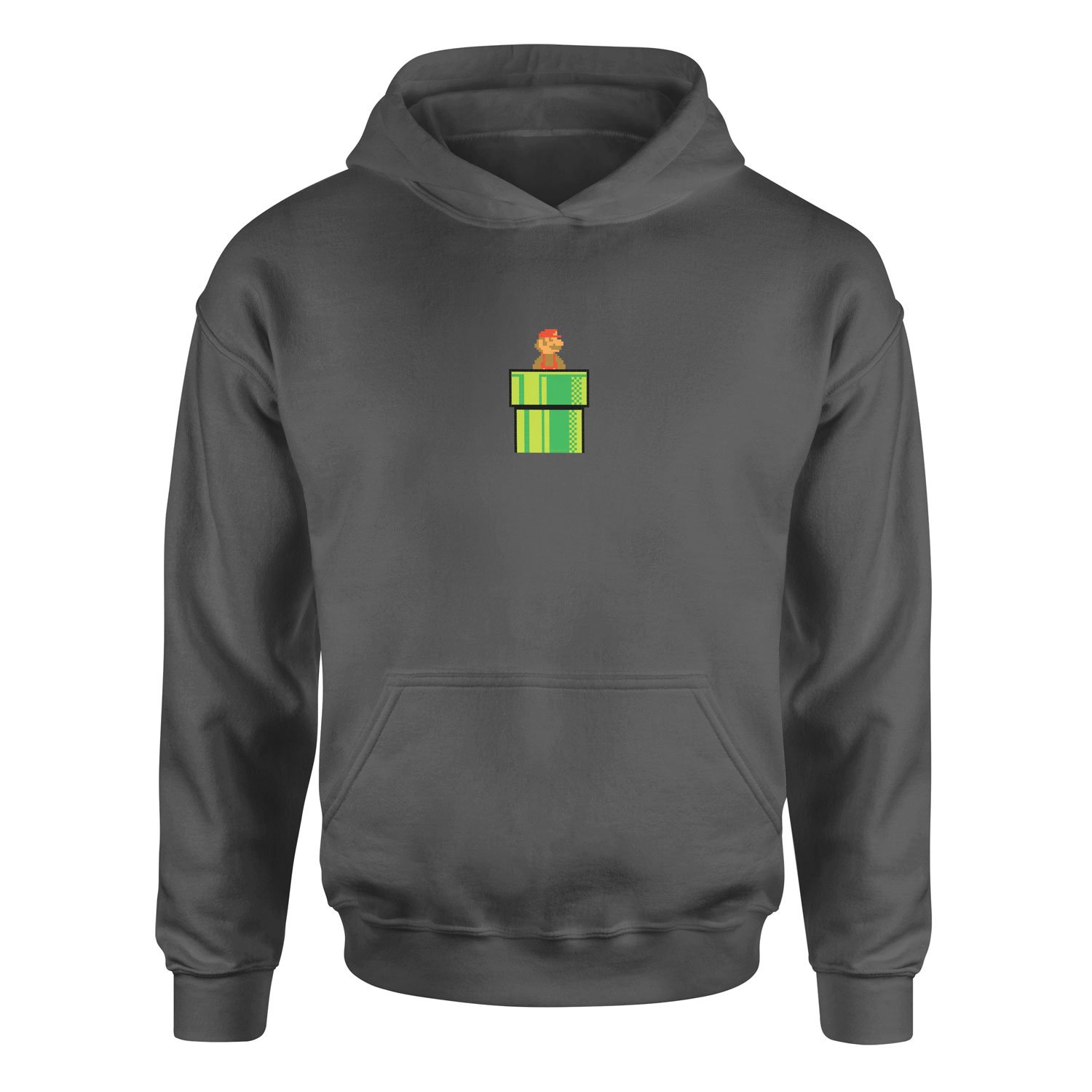 Super Mario Hoodie S - Füme