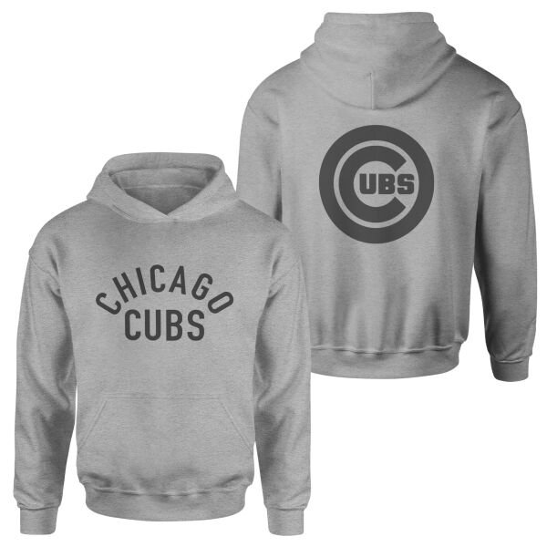 Chicago Cubs Muted Hoodie S - Gri
