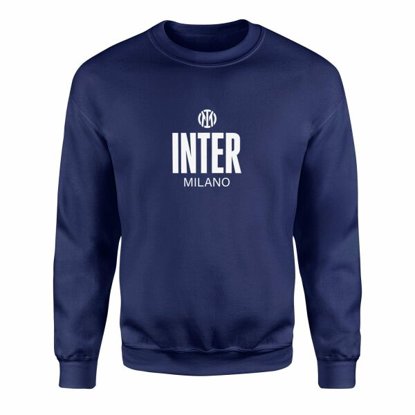 Inter Milan Sweatshirt XXL - İndigo Mavisi