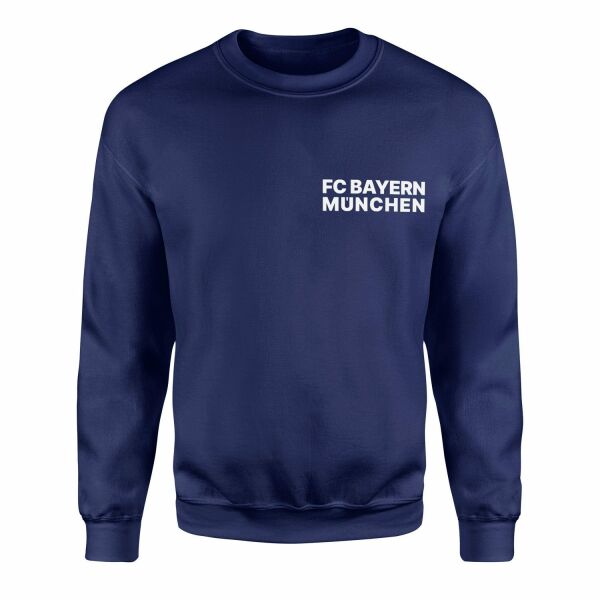 FC Bayern München Modern Sweatshirt M - İndigo Mavisi