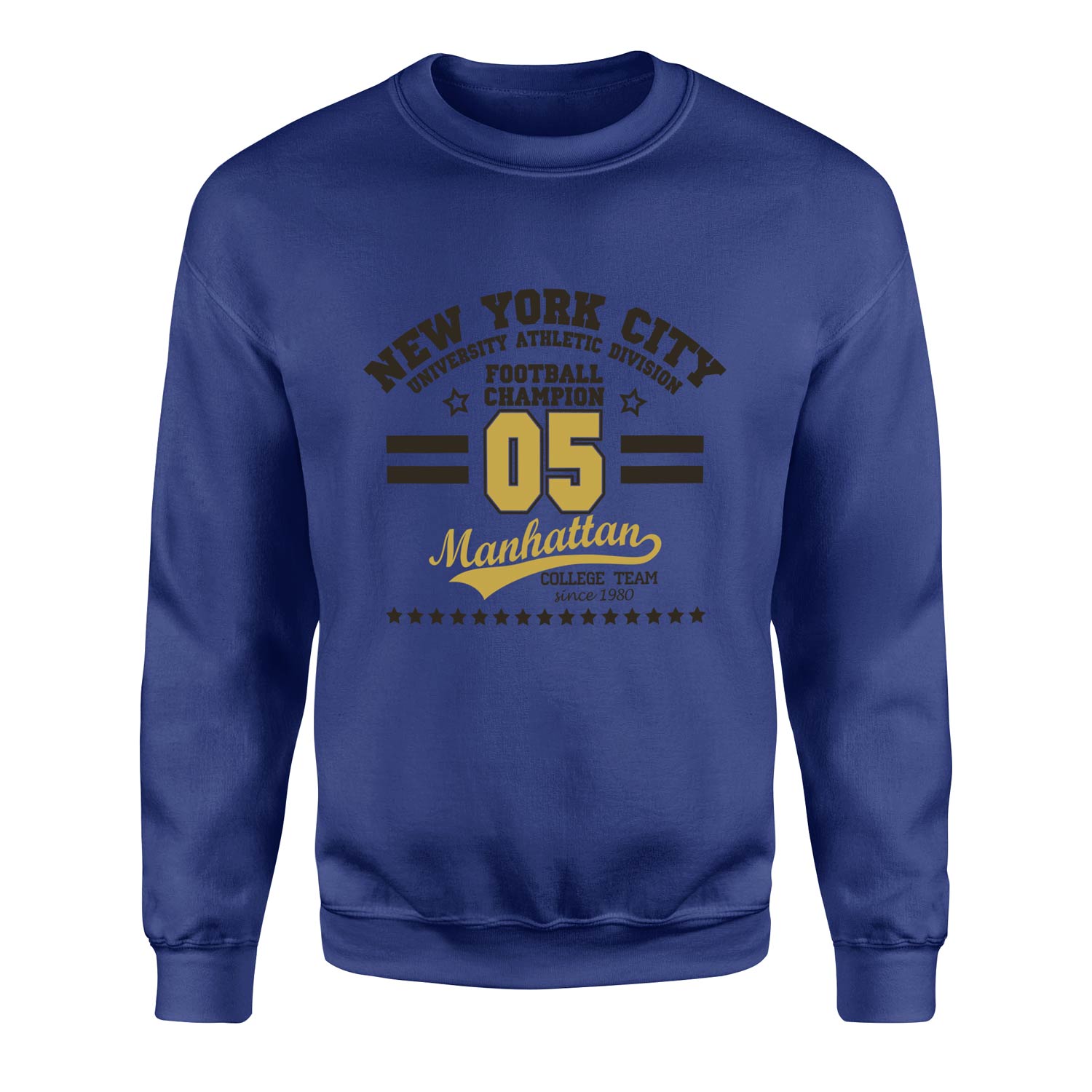 NYC UAD Champion Sweatshirt L - İndigo Mavisi