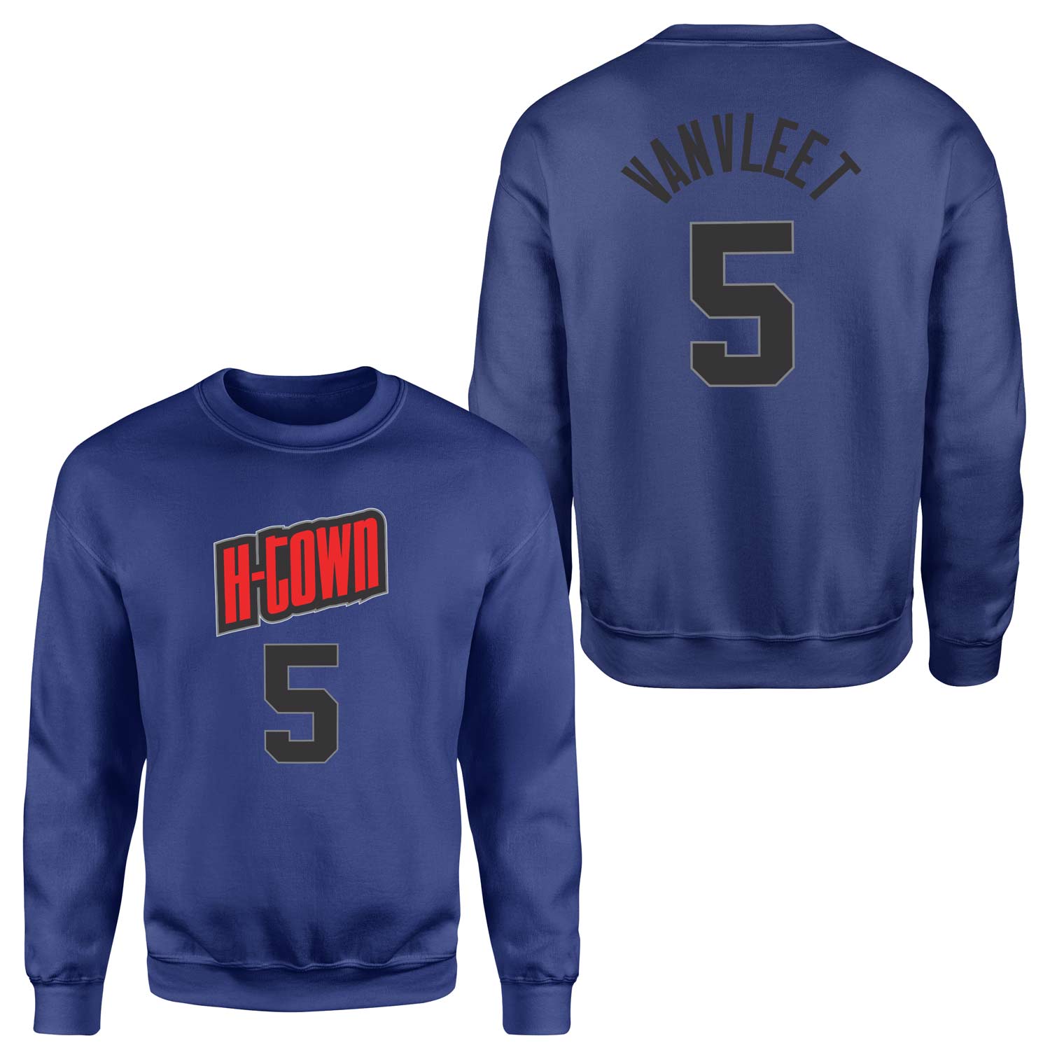 Fred VanVleet 5 City Edition Forma Sweatshirt M - İndigo Mavisi