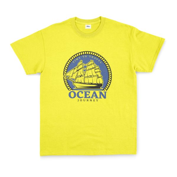 Ocean Journey Denizci Tişört M - Sarı