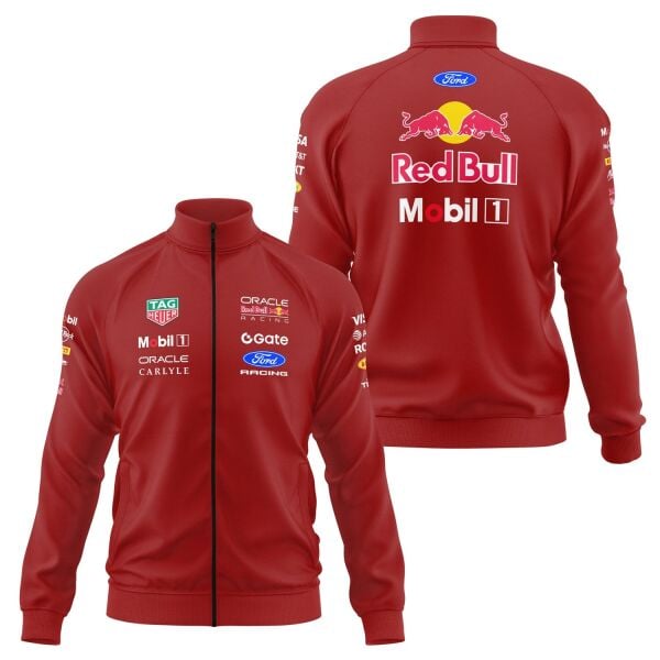 Oracle Red Bull Racing 2026 Teamline Fermuarlı Sweatshirt L - Kırmızı | OUTLET