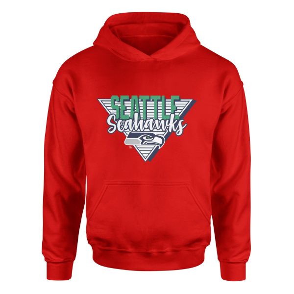 Seattle Seahawks V Hoodie S - Kırmızı