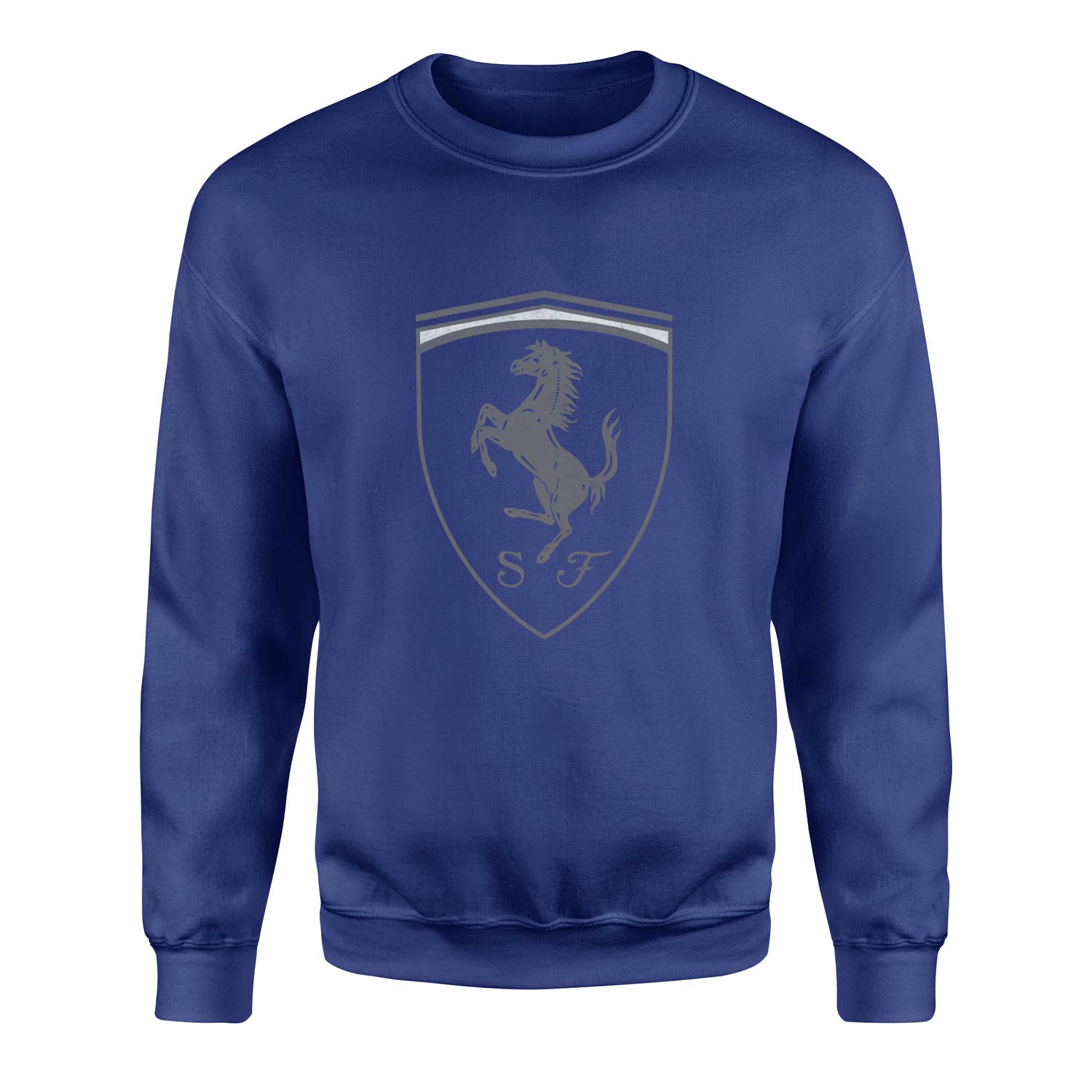 Scuderia Ferrari Grunge Sweatshirt S - İndigo Mavisi | OUTLET