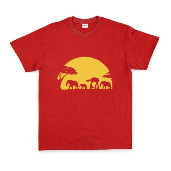 AT In the Jungle Tişört XXL - Kırmızı | OUTLET