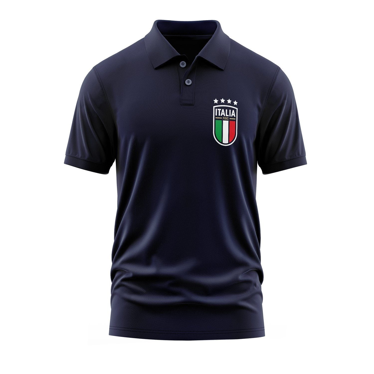 Italia Azzurri Polo Tişört XL - İndigo Mavisi