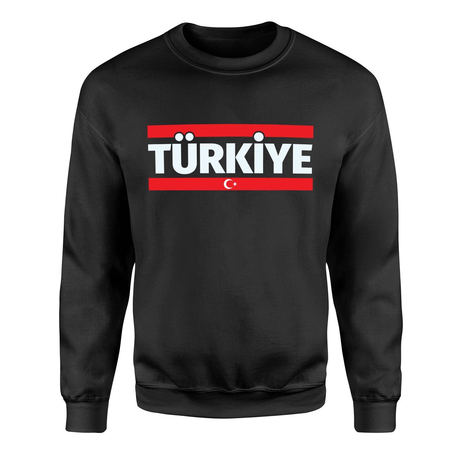 Türkiye Sweatshirt XL - Siyah | OUTLET