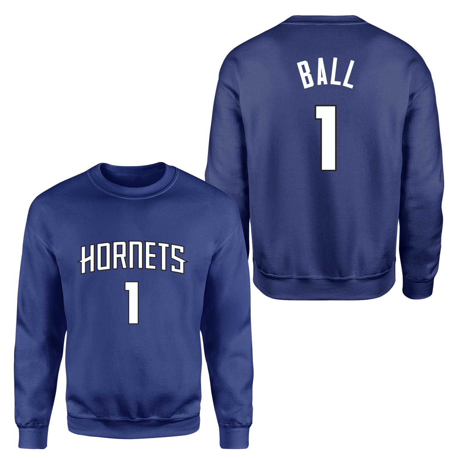 Lamelo Ball 1 Hornets Forma Sweatshirt L - İndigo Mavisi