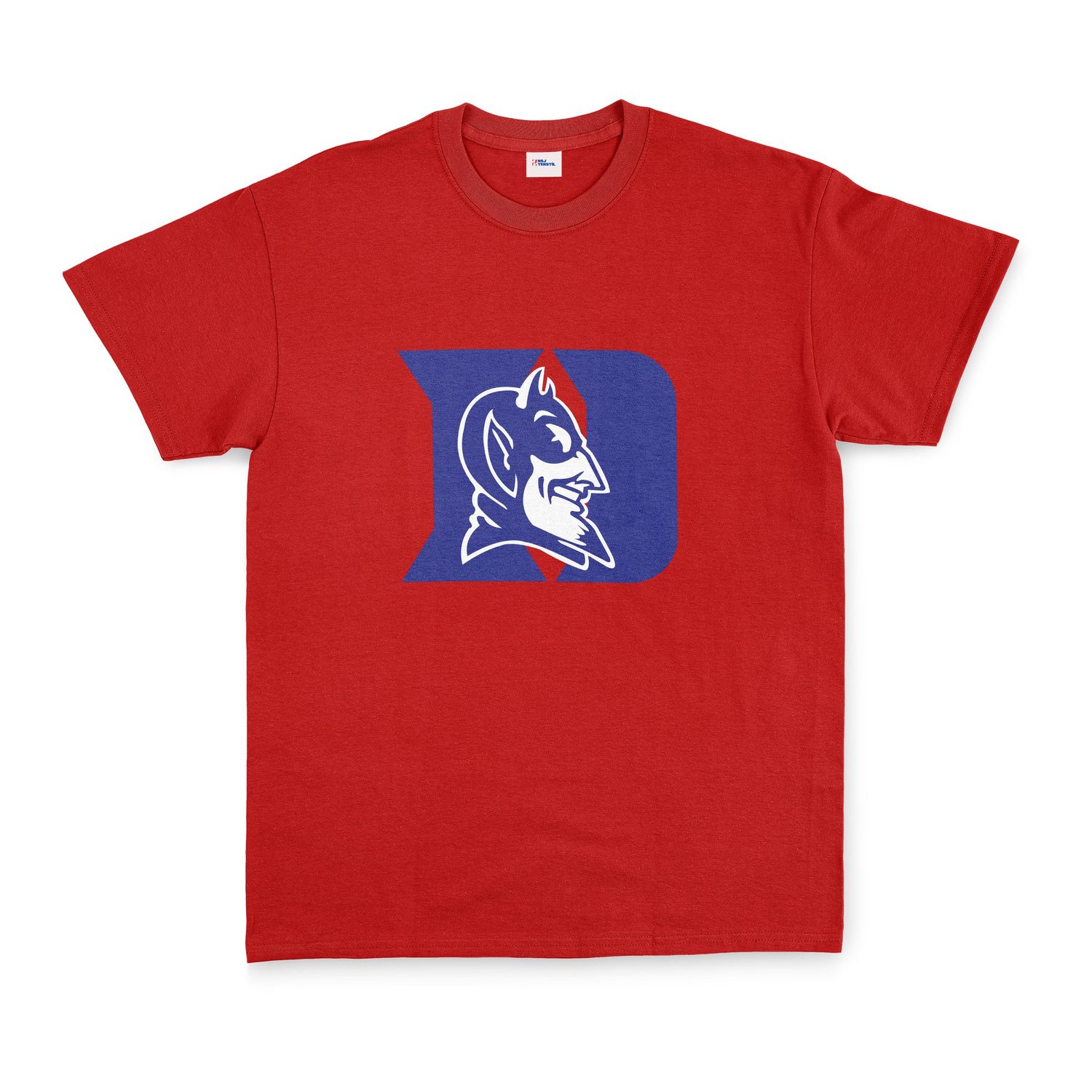 Duke Blue Devils Tişört L - Kırmızı