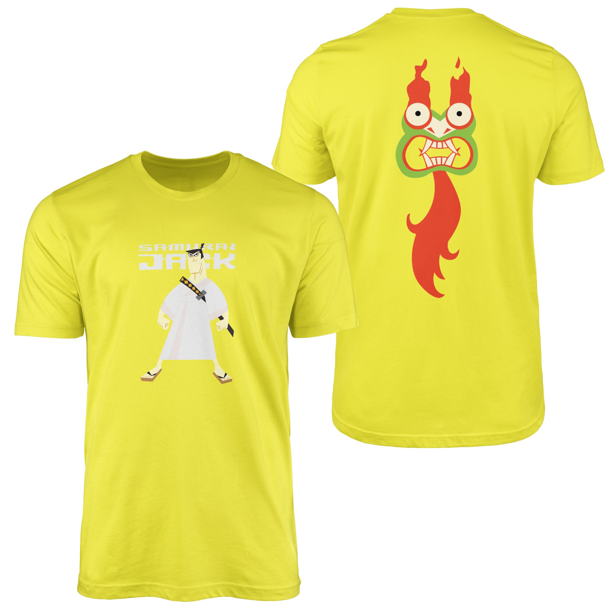 Samurai Jack | AKU Edition Tişört M - Sarı